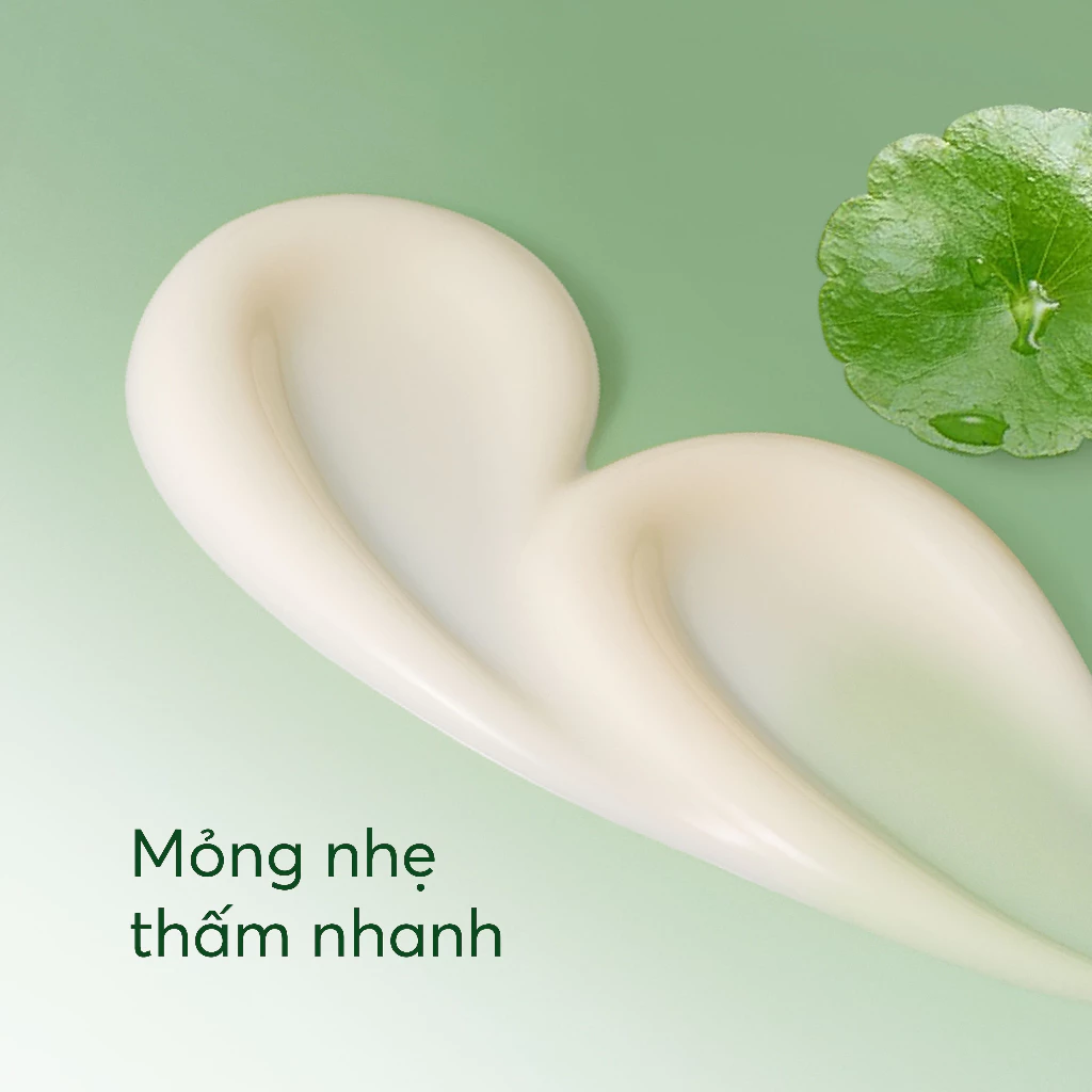 Kem dưỡng Ẩm kiềm dầu rau má dành cho da dầu mụn